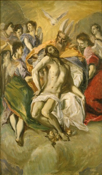The Descent from the Cross, after El Greco by John Singer Sargent